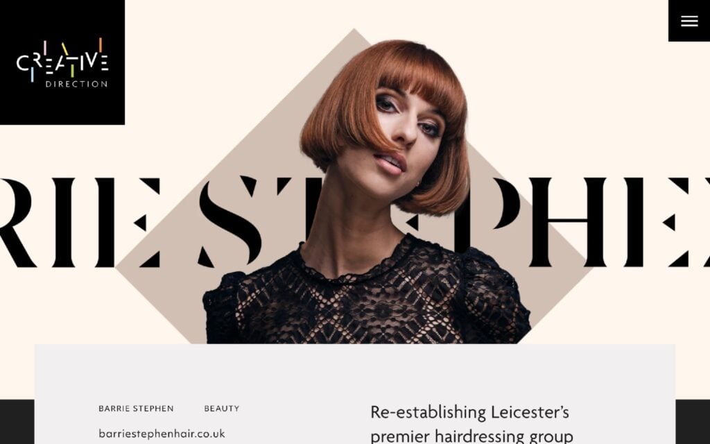 brandingagenciescreativedirection The Altegio Times Creative Direction Barrie Stephen case brand refresh for a regional salon group