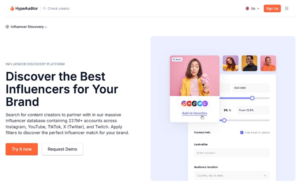 microinfluencershypeauditorinfluencer The Altegio Times HypeAuditor influencer discovery with audience quality checks