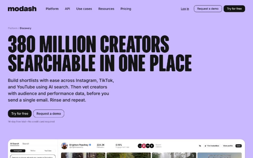 microinfluencersmodashinfluencer The Altegio Times Modash influencer discovery page for finding local Instagram creators by city