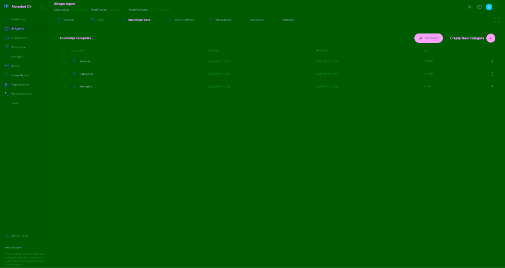 monobot.ai agent Knowledge Base