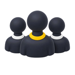 Team and marketing reports icon